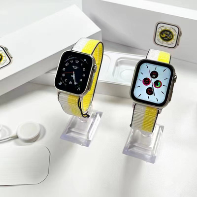 H10 υπέρ εξαιρετικά αρρενωπό συμβατό Smartwatch οθόνη 2,02 ίντσας που περιστρέφεται τα διπλά κουμπιά