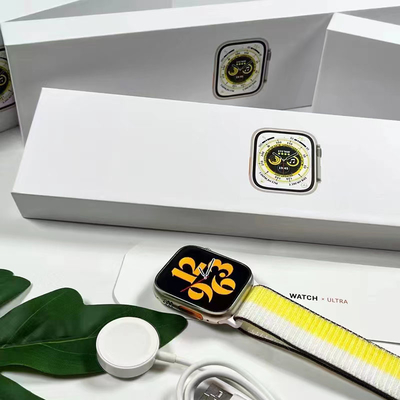 H10 υπέρ εξαιρετικά αρρενωπό συμβατό Smartwatch οθόνη 2,02 ίντσας που περιστρέφεται τα διπλά κουμπιά