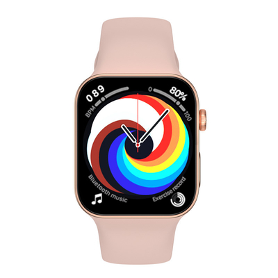 IP6X ECG Wifi αρρενωπό Smartwatch 4G i7 με την μπλε αθλητική ζώνη αβύσσων