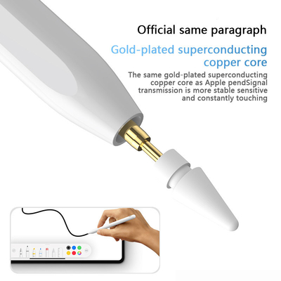 2$α Stylus παραγωγής ενεργός χωρητική μάνδρα με τις άκρες 140mAh μολυβιών της Apple