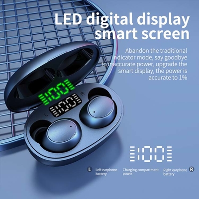 40H μπαταρία υψηλής πιστότητας ασύρματο Bluetooth στερεοφωνικό Earbud για το αθλητικό τυχερό παιχνίδι μουσικής