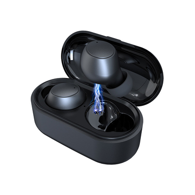 στερεοφωνικά Earbud στερεοφωνικά βαθιά ακουστικά 5V Bluetooth με το κέρατο δαχτυλιδιών χαλκού
