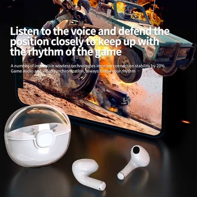 Αληθινός ασύρματος στερεοφωνικός Earbuds θόρυβος ODM 300mAh που ακυρώνει τα ακουστικά
