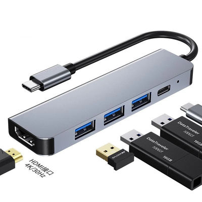 5in1 ελλιμενίζοντας πλήμνη Displayport Usb σταθμών για το lap-top με Hdmi