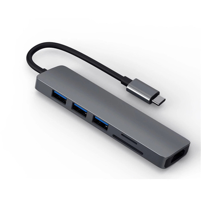 6in1 καθολικό lap-top διπλό όργανο ελέγχου PD77W SD/TF σταθμών Usb Γ ελλιμενίζοντας