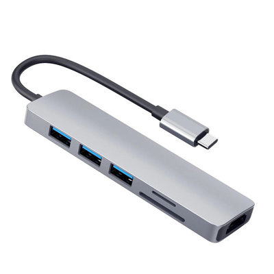 6in1 καθολικό lap-top διπλό όργανο ελέγχου PD77W SD/TF σταθμών Usb Γ ελλιμενίζοντας